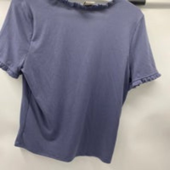 American Rag Womens Large Top Shirt Gray - Picture 2 of 2